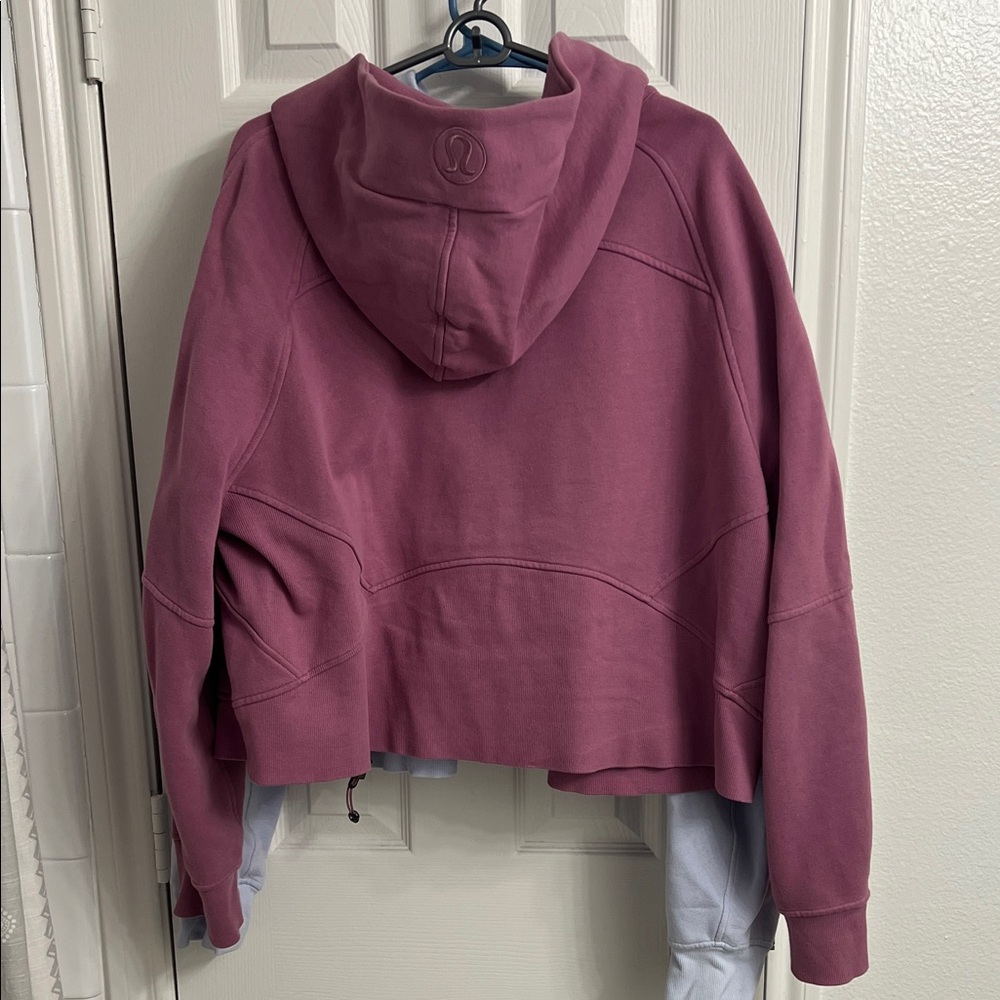 lululemon athletica Women's Mauve scuba full zip